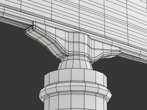Retro Street Sign 3D Model