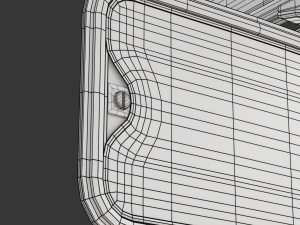 Retro Street Sign 3D Model