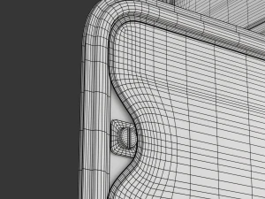 Retro Street Sign 3D Model