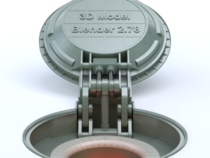 Missile Silo 3D Model