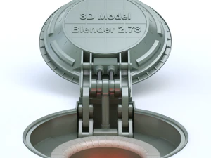 Missile Silo 3D Model
