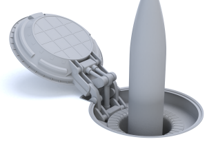 Missile Silo 3D Model
