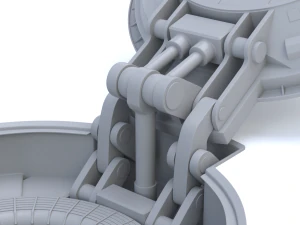 Missile Silo 3D Model