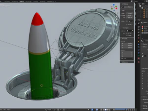 Missile Silo 3D Model