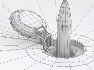 Missile Silo 3D Model