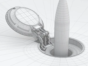 Missile Silo 3D Model