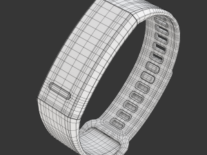 Huawei Band 2 Pro 3D Model