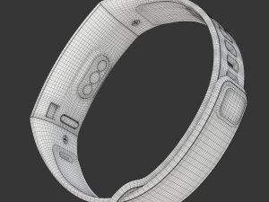 Huawei Band 2 Pro 3D Model