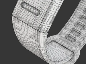 Huawei Band 2 Pro 3D Model
