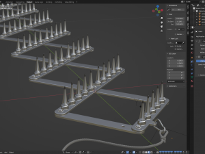 Spike Strip Modelo 3D