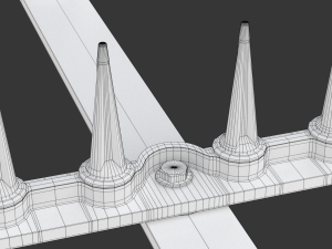 Spike Strip Modelo 3D