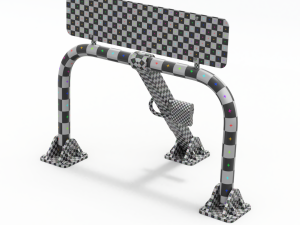 Parking Barrier 3Dモデル