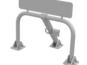 停车栏杆 3D 模型