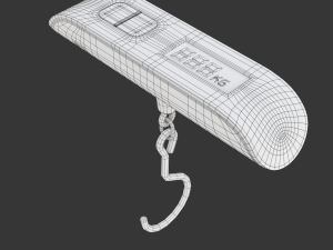 Hanging Luggage Weight Scale 3D Model