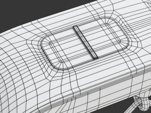 Hanging Luggage Weight Scale 3D Model