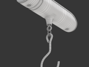 Hanging Luggage Weight Scale 3D Model