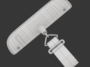 Hanging Luggage Weight Scale 3D Model