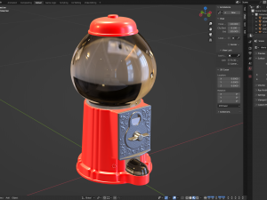Gumball Machine 3D Model