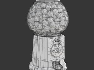Gumball Machine 3D Model