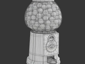 Gumball Machine 3D Model