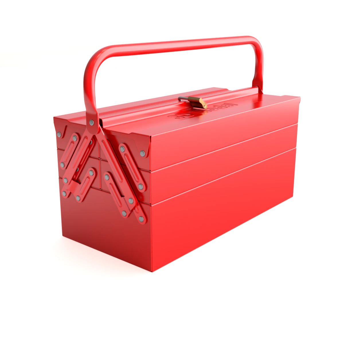 Cantilever Toolbox 3D Model .c4d .max .obj .3ds .fbx .stl .blend 