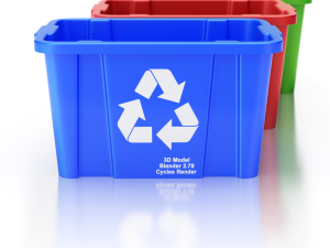 Recycle Crate 3D Model