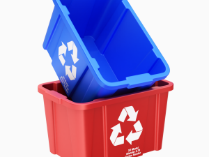 Recycle Crate 3Dモデル