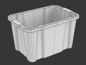 回收箱 3D 模型