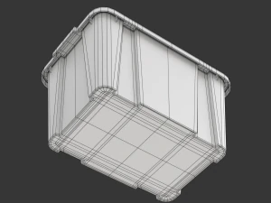 回收箱 3D 模型