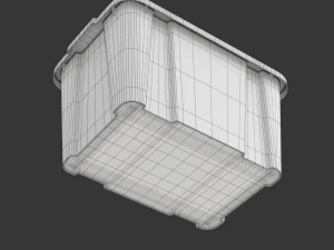 回收箱 3D 模型