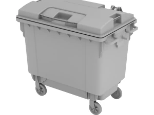 Trash Container 3D Model