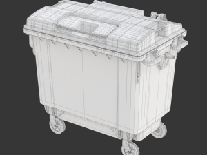 Trash Container Modelo 3D