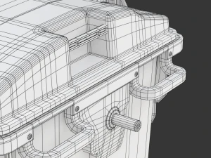 Trash Container 3D Model