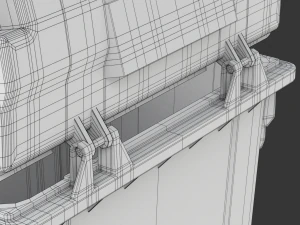 Trash Container 3D Model