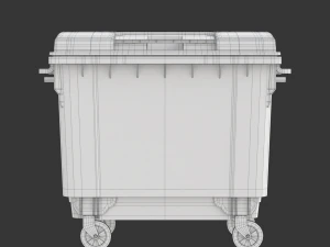 Trash Container 3D Model
