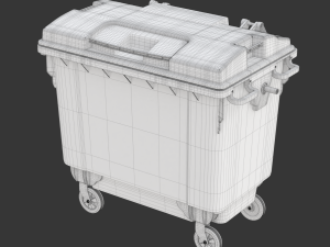 Trash Container Modelo 3D