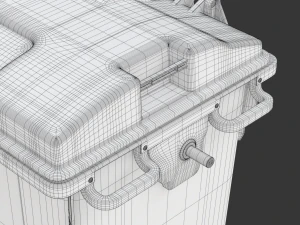 Trash Container 3D Model