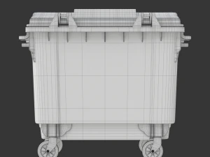 Trash Container 3D Model