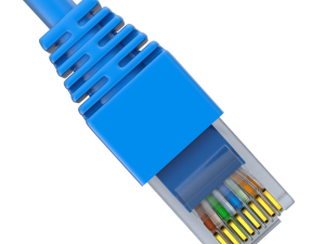 Ethernet RJ-45 Plug Model 3D