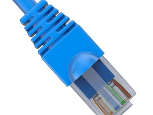 Ethernet RJ-45 Plug Model 3D
