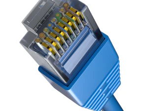 Wtyczka Ethernet RJ-45 Model 3D