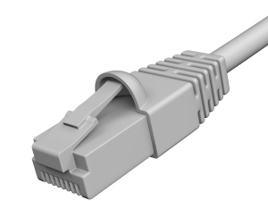 Ethernet RJ-45 Plug Model 3D
