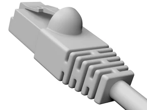 Wtyczka Ethernet RJ-45 Model 3D