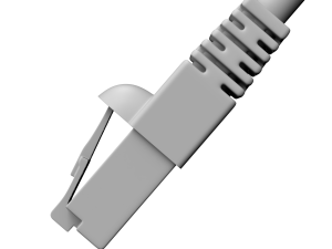 Ethernet RJ-45 Plug Model 3D
