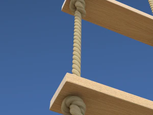 Rope Ladder 3D Model