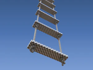 Rope Ladder 3D Model