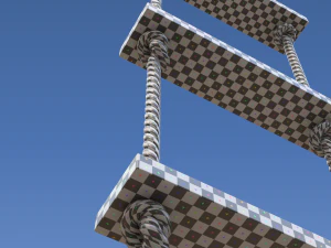 Rope Ladder 3D Model