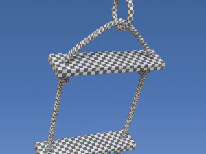 Rope Ladder 3D Model