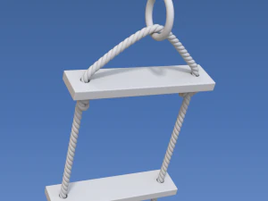 Rope Ladder 3D Model