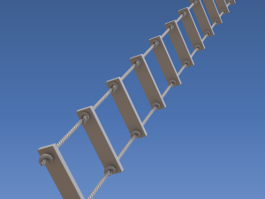Rope Ladder 3D-Modell